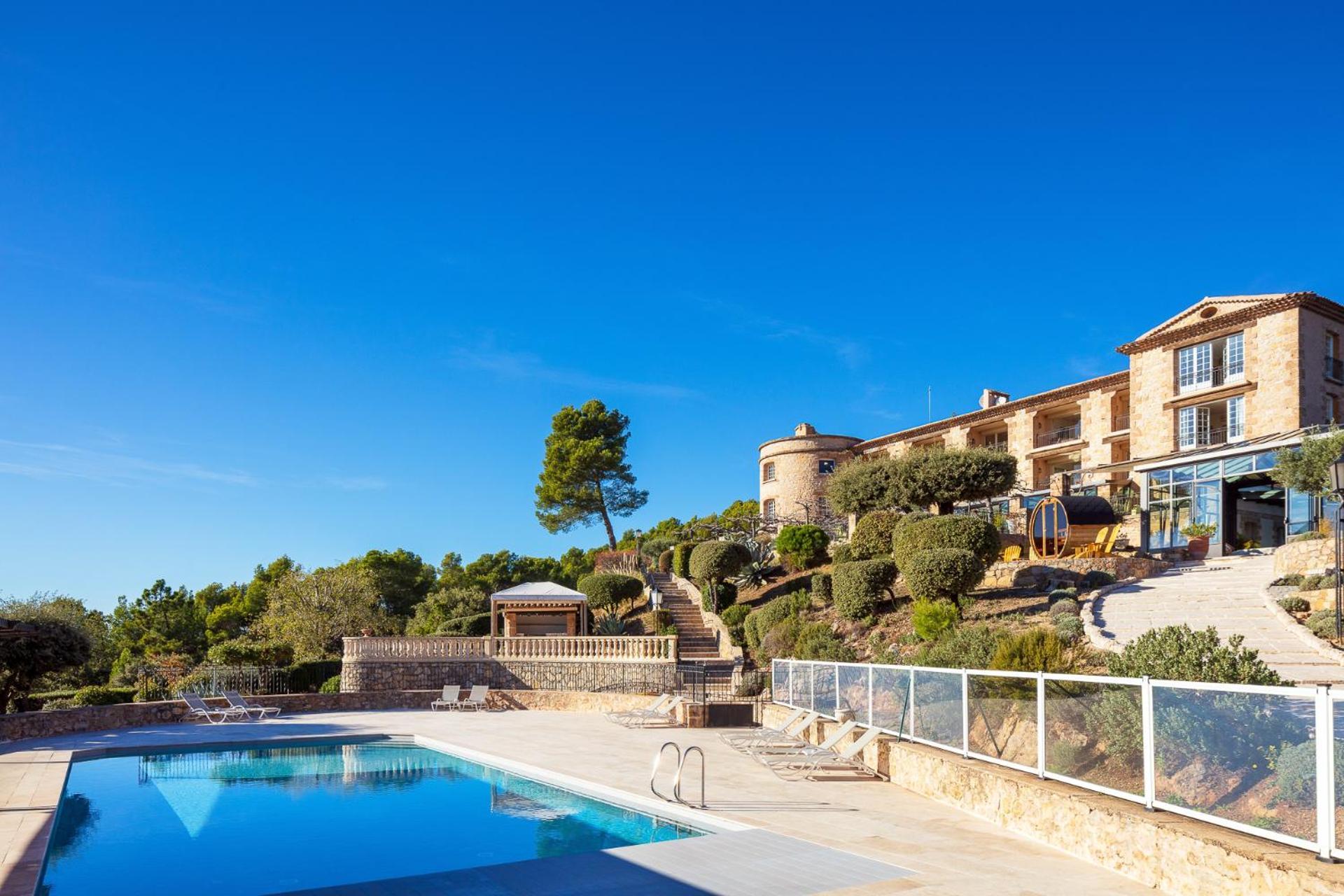 La Bastide De Tourtour Hotel & Spa Exterior foto